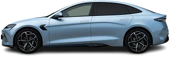 Side view photo of BYD Seal Comfort RWD (2025-…) on transparent background